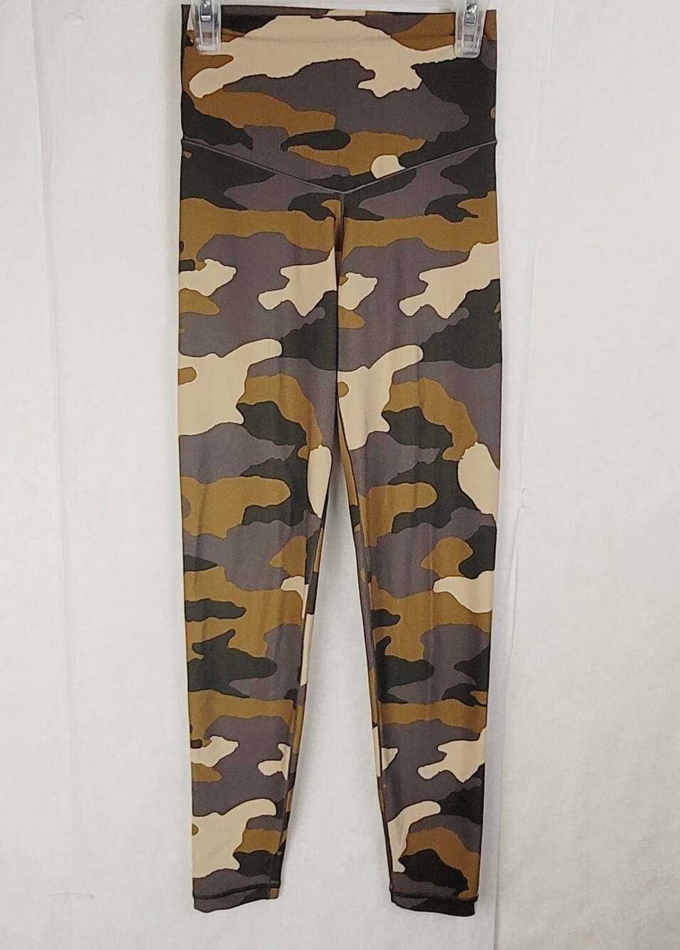 Aerie Offline Real Me 7/8 hi-rise legging brown camo Size Small Active Yoga